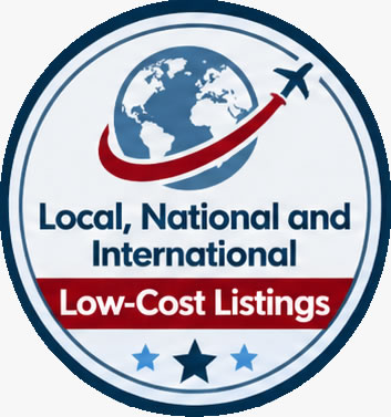 Low-cost international property advertising